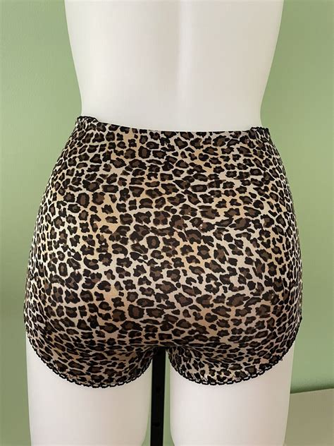 cheetah print panties.